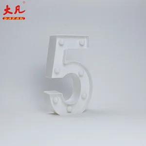 5 LED塑料灯室内装饰字母灯字母灯箱led标志字母字母
