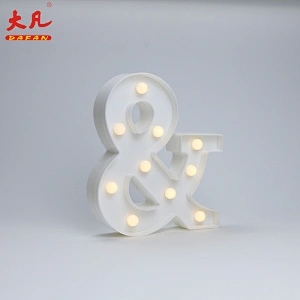 & ring with letter design plastic light cube lighting led letter pvc alphabet letter led light