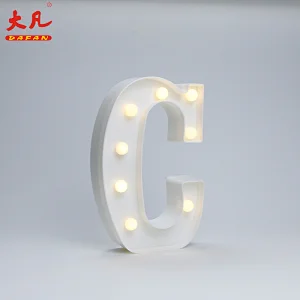 C led灯装饰婚礼照明词灯led信件灯标志字母