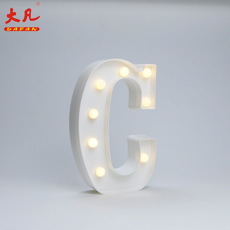 C led light decoration wedding lighting word light led letter lights sign alphabet letters