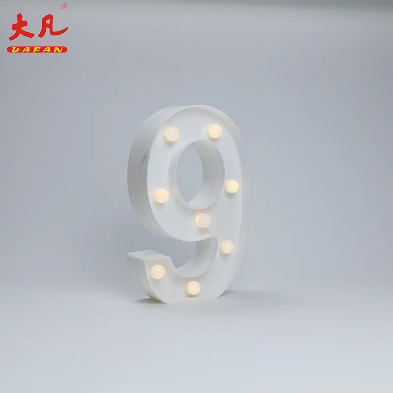 9 battery letter light decoration alphabet lamp light up letter signs for birthday wedding Christmas