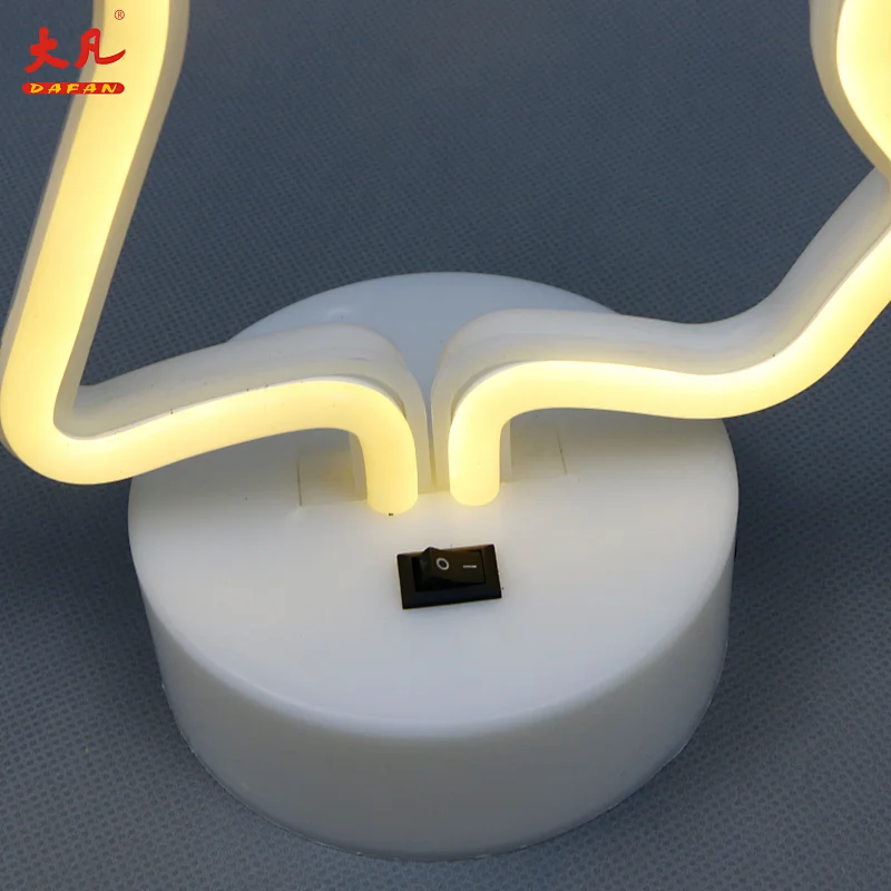 china wholesale unicorn baby lamp neon light sign decoration led battery night lamp christmas led light