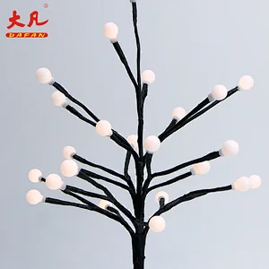 中国高档球树led灯家居装饰树led灯圣诞节表盆景树