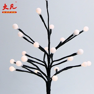 China high grade ball tree led light home decoration tree led light Christmas table bonsai tree