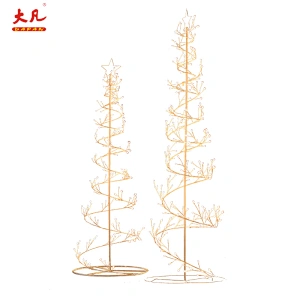 high grade circle round tree light Christmas decoration tree garden light tree led flood light