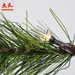 120cm人造松树灯圣诞装饰户外led树灯模拟房间婚礼派对盆景树