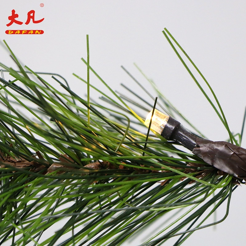 120cm artificial pine tree lights Christmas decoration outdoor led tree lights simulate room wedding party bonsai tree