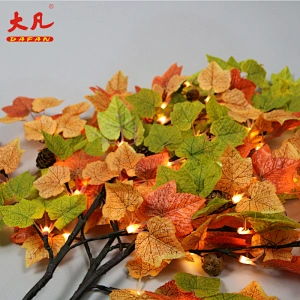 artificial small plant bonsai red maple trees landscaping room decoration tree pot