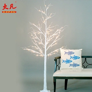 wholesale led cherry blossom sakura bonsai birch Christmas home indoor decoration decorative wedding holiday tree light