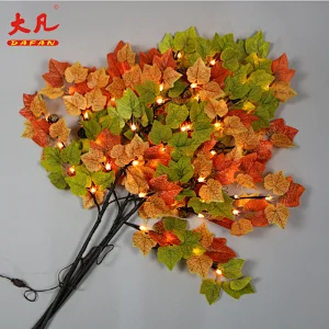 人造小植物盆景红枫树园林绿化室装饰树盆