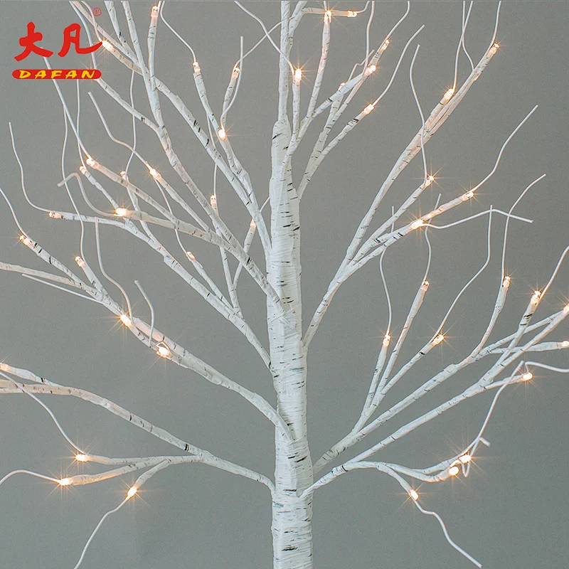 Wholesale popular USB operated 60 birch tree light LED room decoration light christmas tree lights simulation tree lights
