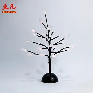 星形花树电池led灯装饰台灯美丽led白桦树装饰树盆