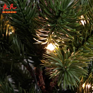 53cm led灯圣诞树电池供电led灯人造松树灯
