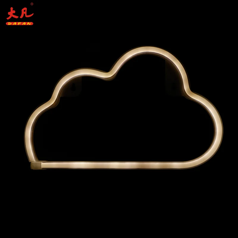 霓虹灯云霓虹灯为房间USB电池led绳霓虹灯选框灯