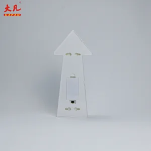 箭头形状婴儿夜灯婚礼选框光字母字幕亚克力