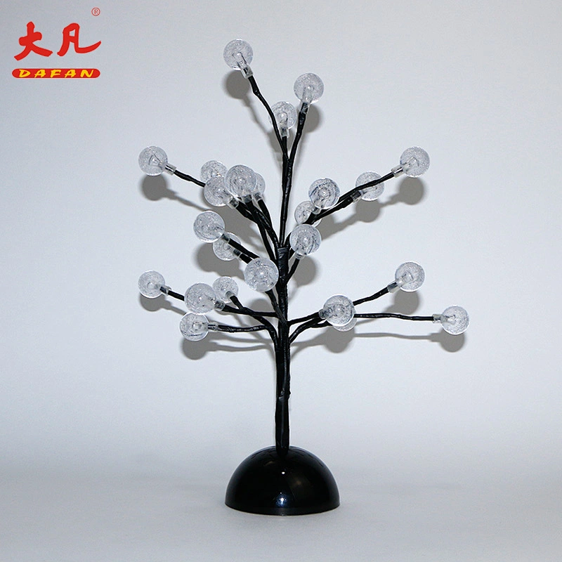 bulb flower tree battery led light decoration Christmas tree ball beautiful led birch tree