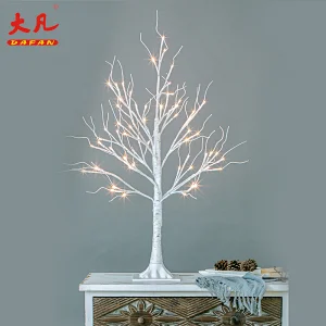 Wholesale popular USB operated 60 birch tree light LED room decoration light christmas tree lights simulation tree lights