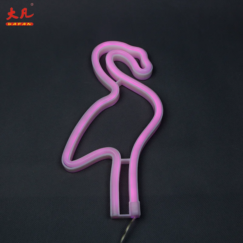 LED Neon Night Light Warm White Neon Light Lamp for Bedroom Wedding Party Christmas Home Decoration Wall Hanging