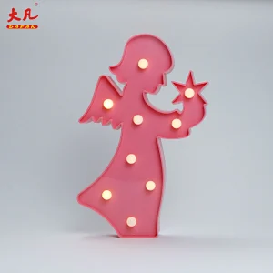 Angel room light festival Christmas decoration marquee decoration marquee wedding light letter board led plastic light