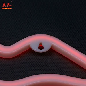 Mouth shape double sided outdoor led open sign usb neon light room lighting neon signs