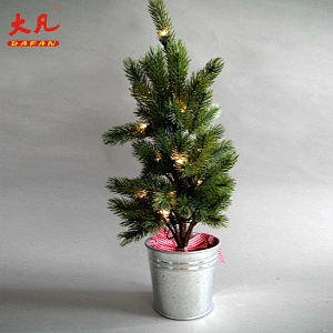 53cm led light Christmas tree battery operated led light artificial pine tree lights