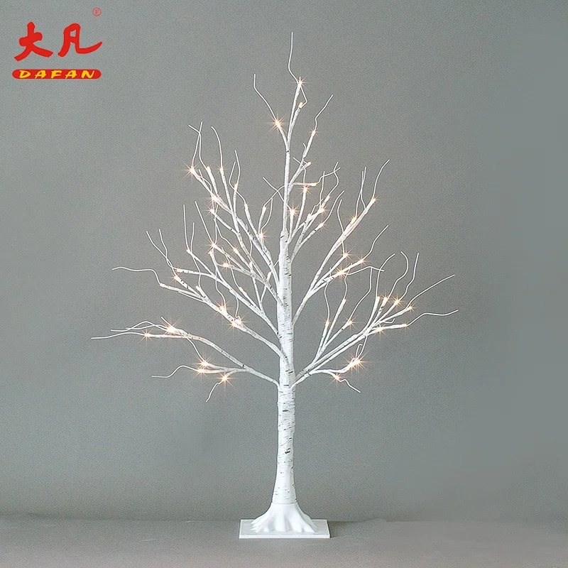 Wholesale popular USB operated 60 birch tree light LED room decoration light christmas tree lights simulation tree lights