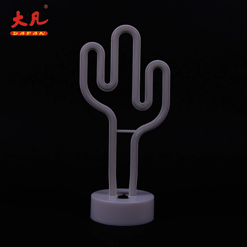 cactus shape china neon sign wedding festival lamp restaurant bar neon signs marquee light