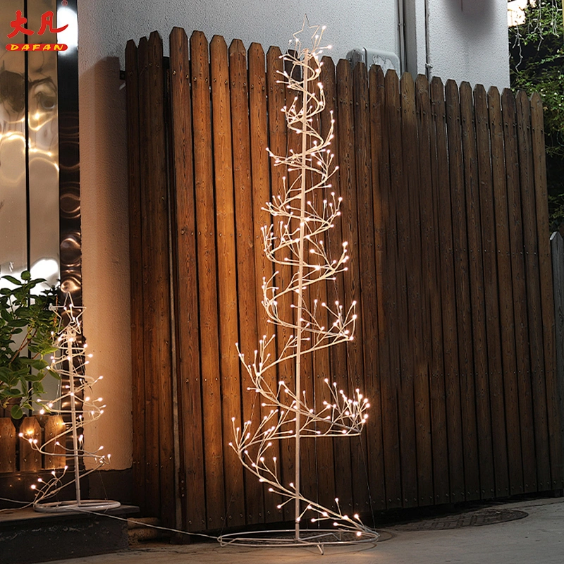 high grade circle round tree light Christmas decoration tree garden light tree led flood light
