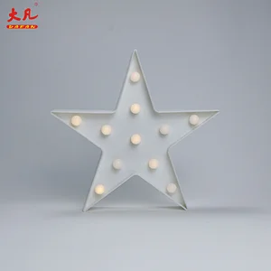 星星塑料灯led圣诞装饰led塑料面板灯pvc选框字幕灯