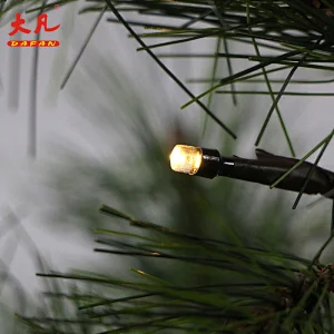 120cm人造松树灯圣诞装饰户外led树灯模拟房间婚礼派对盆景树