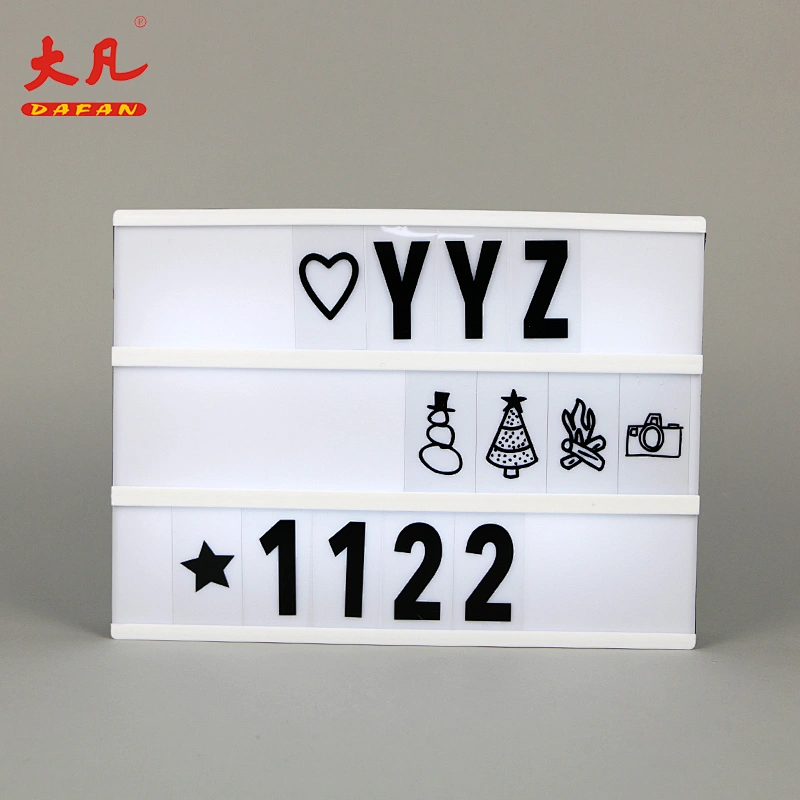led letter studio photography A4 foldable letter cinema advertising mini photo studio photography china folding fabric lightbox