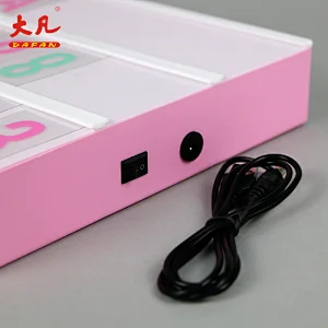 LED Letter Studio摄影A4折叠式Letter电影院广告微型摄影棚摄影中国折叠式织物灯箱