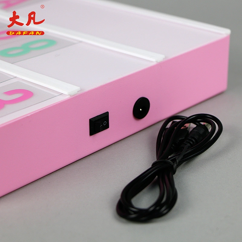 led letter studio photography A4 foldable letter cinema advertising mini photo studio photography china folding fabric lightbox