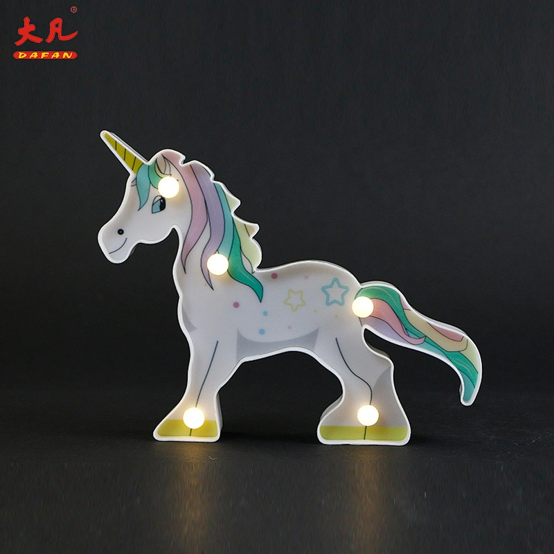 led plastic marquee light 3d battery board letter festival decoration alphabet lamp