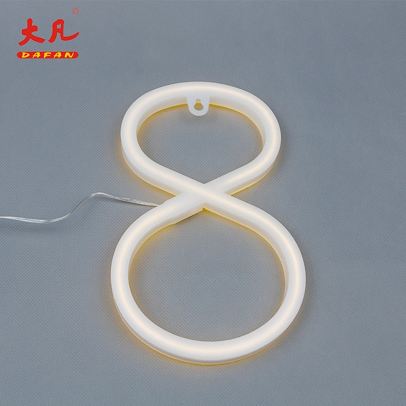 8 weddings decoration led rope usb neon sign neon palette decoration neon ring light