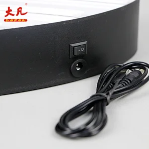 爱形状电池led字母标志3d显示供电led灯箱