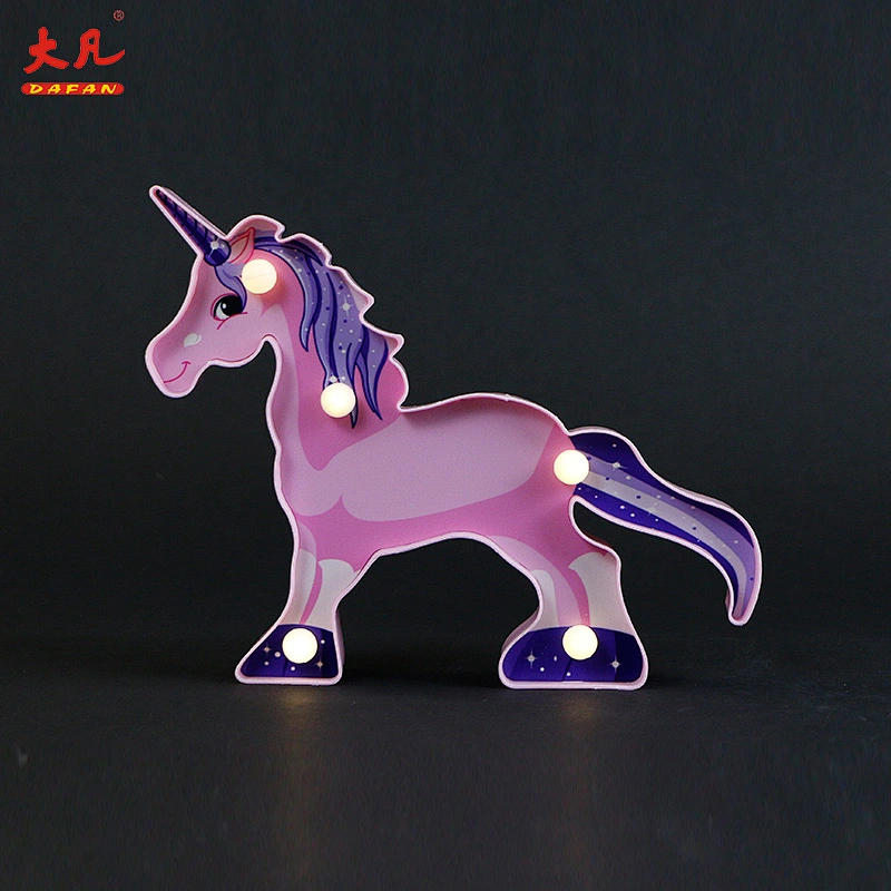 led plastic marquee light 3d battery board letter festival decoration alphabet lamp