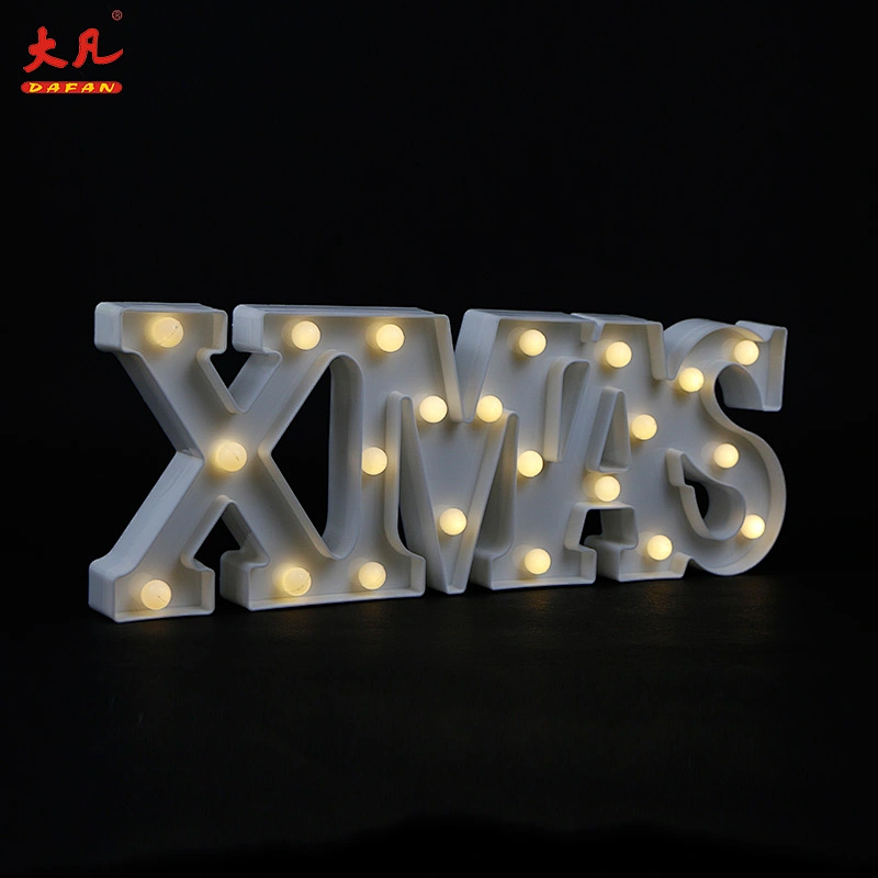 Decorative LED Marquee Sign for kids night light Christmas gift battery operated party lights decor