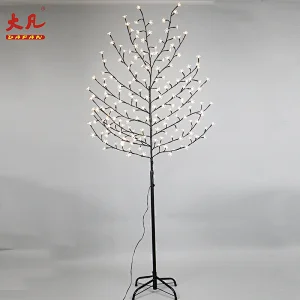 180cm高等级led人造樱花树灯仿真花树灯人造树带led灯