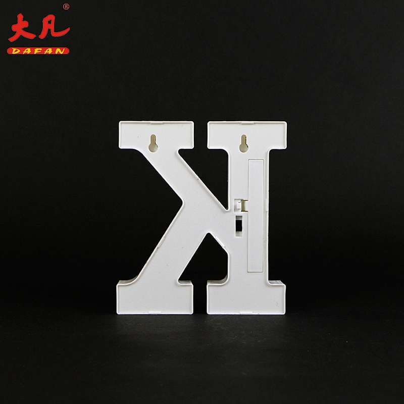 hot sale led holiday light table decoration plastic room lamp wedding party birthday letter light