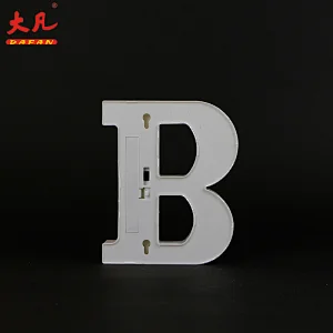 B battery operated led plastic table lights high quality festival decoration led light