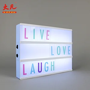 LED Letter Studio摄影A4折叠式Letter电影院广告微型摄影棚摄影中国折叠式织物灯箱