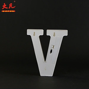 hot sale word letter board 3D battery acrylic led light letter marquee wedding party sign