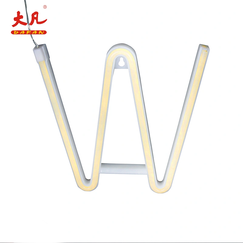 W Christmas decoration neon sign china wholesale neon lights acrylic box bar neon sign