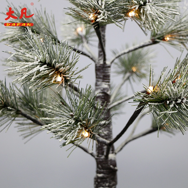 120cm festival decorative led simulate pine artificial  branches flower party wedding yard room Christmas tree light