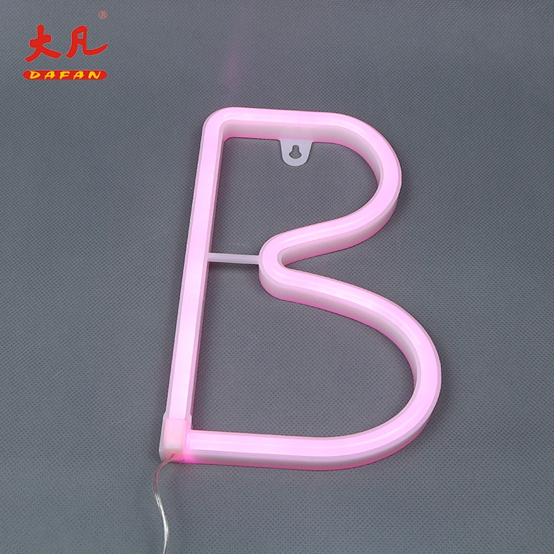 best seller new coming home star wedding decoration led marquee usb letter neon light