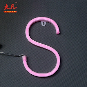 S party light custom neon sign decorative neon lights neon home decorative lighting