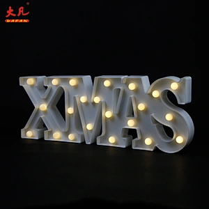 Decorative LED Marquee Sign for kids night light Christmas gift battery operated party lights decor