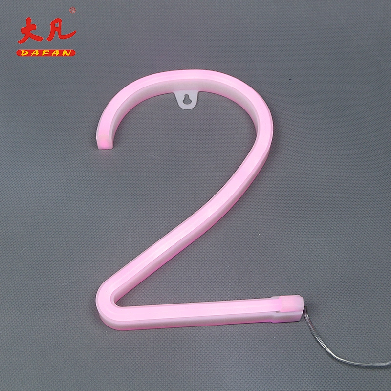 2 festival decoration neon light for desk indoor lamp weddings decoration neon acrylic box