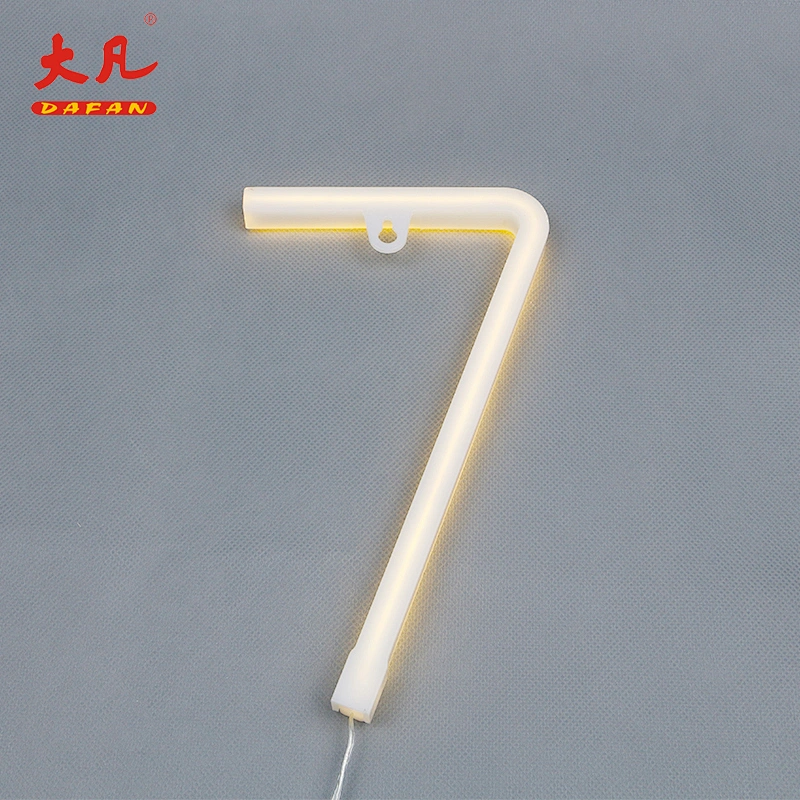 7 decoration indoor lamp led festival lights usb battery neon sign letters neon sign board